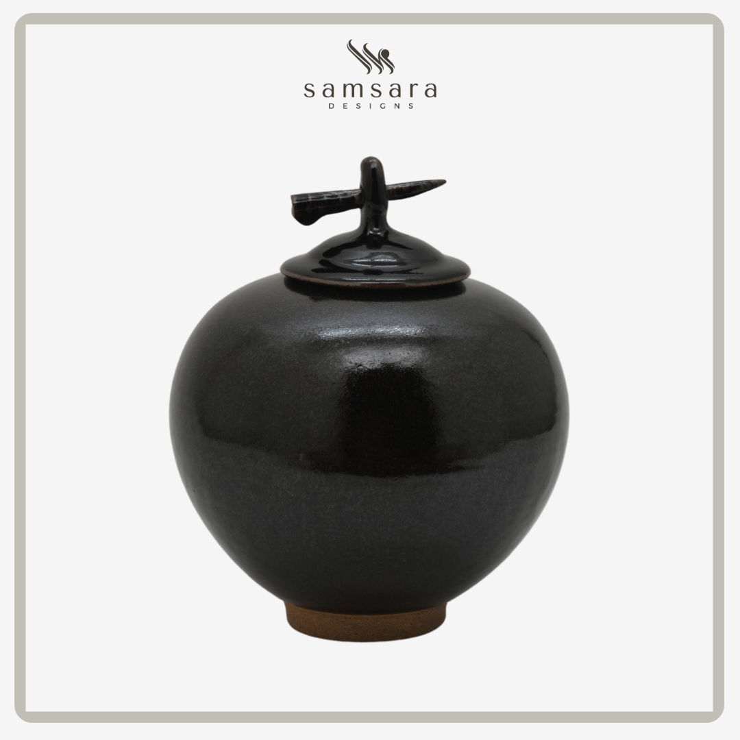 SAMSARA DESIGNS - RAJA CERAMIC URN