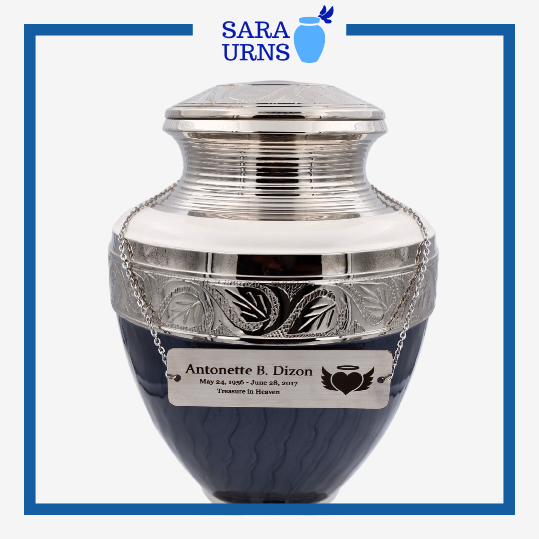 Small Customized Urn Nameplates