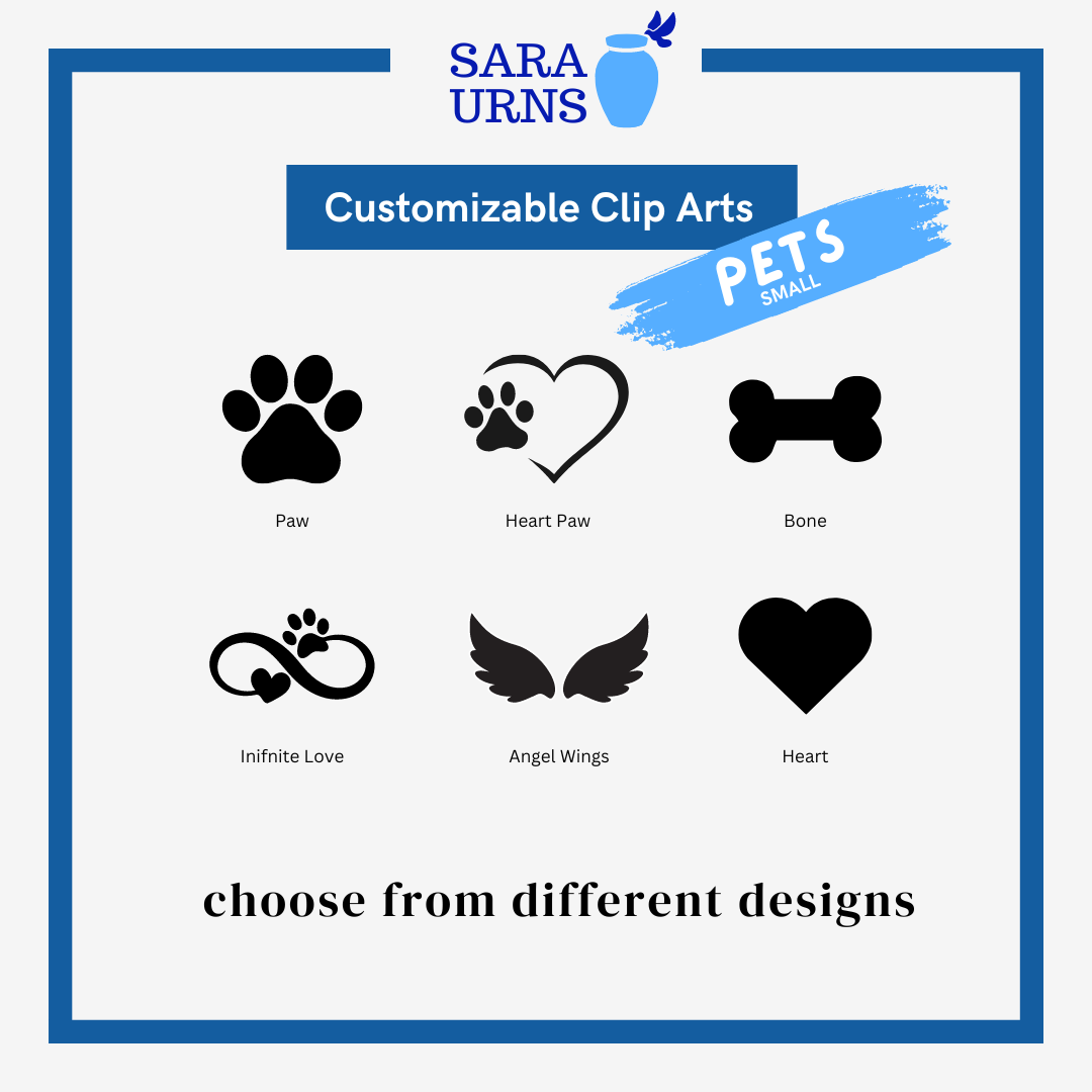 Pet Small Customized Urn Nameplates