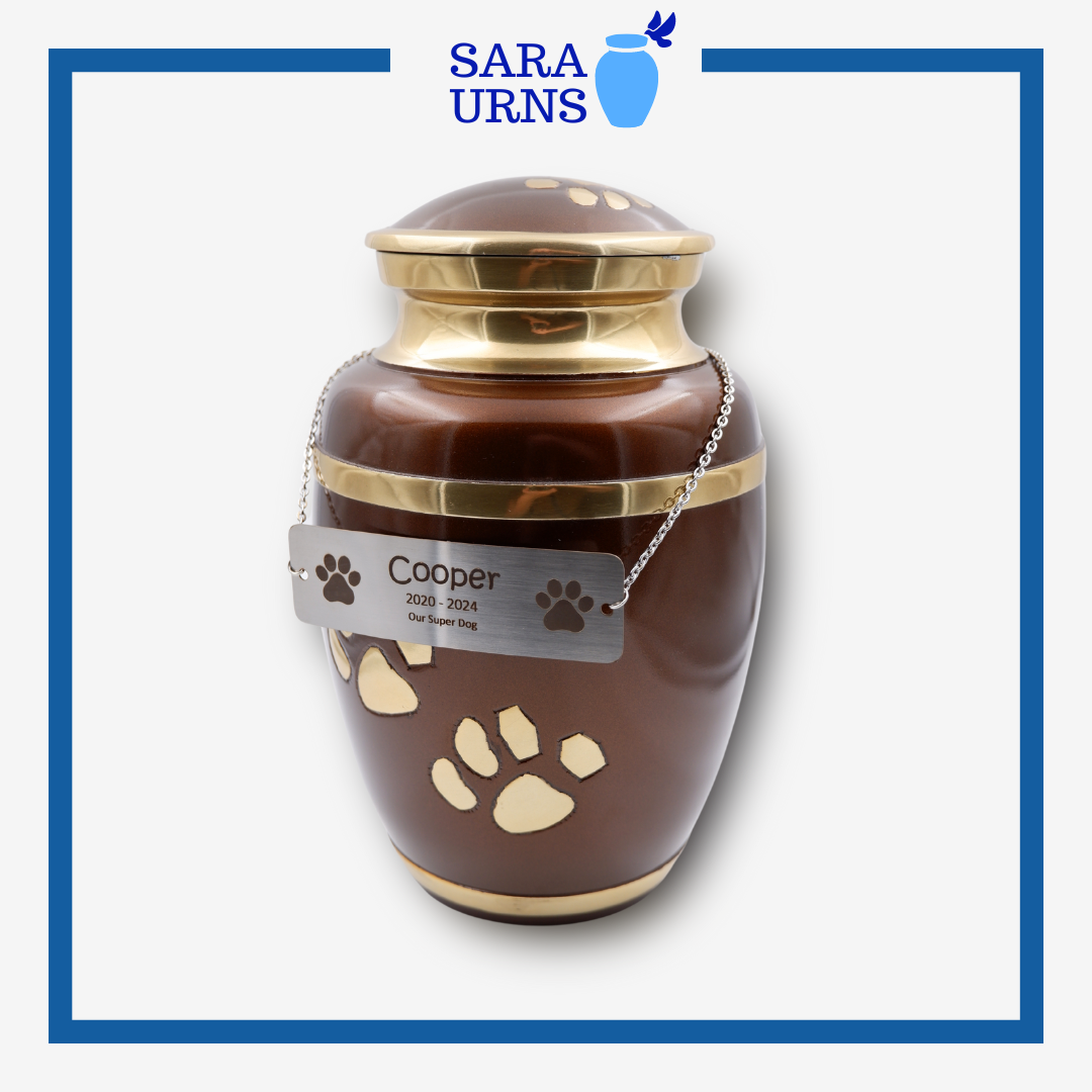Pet Small Customized Urn Nameplates