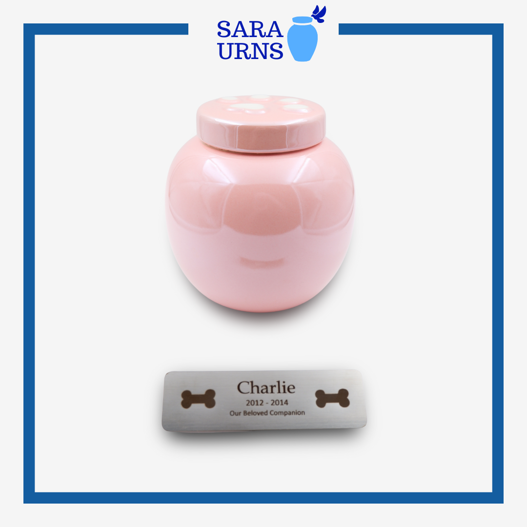 Pet Small Customized Urn Nameplates
