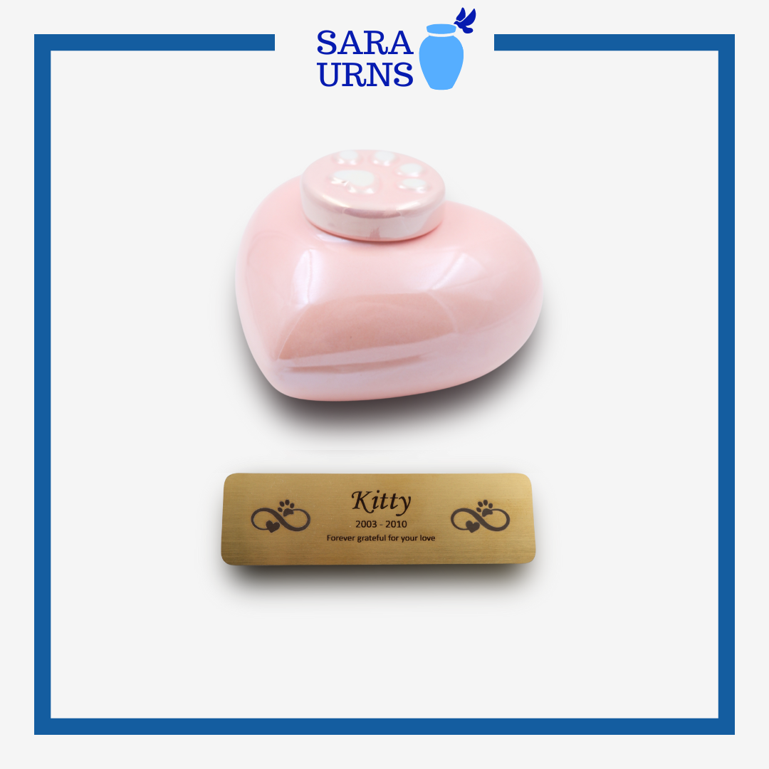 Pet Small Customized Urn Nameplates