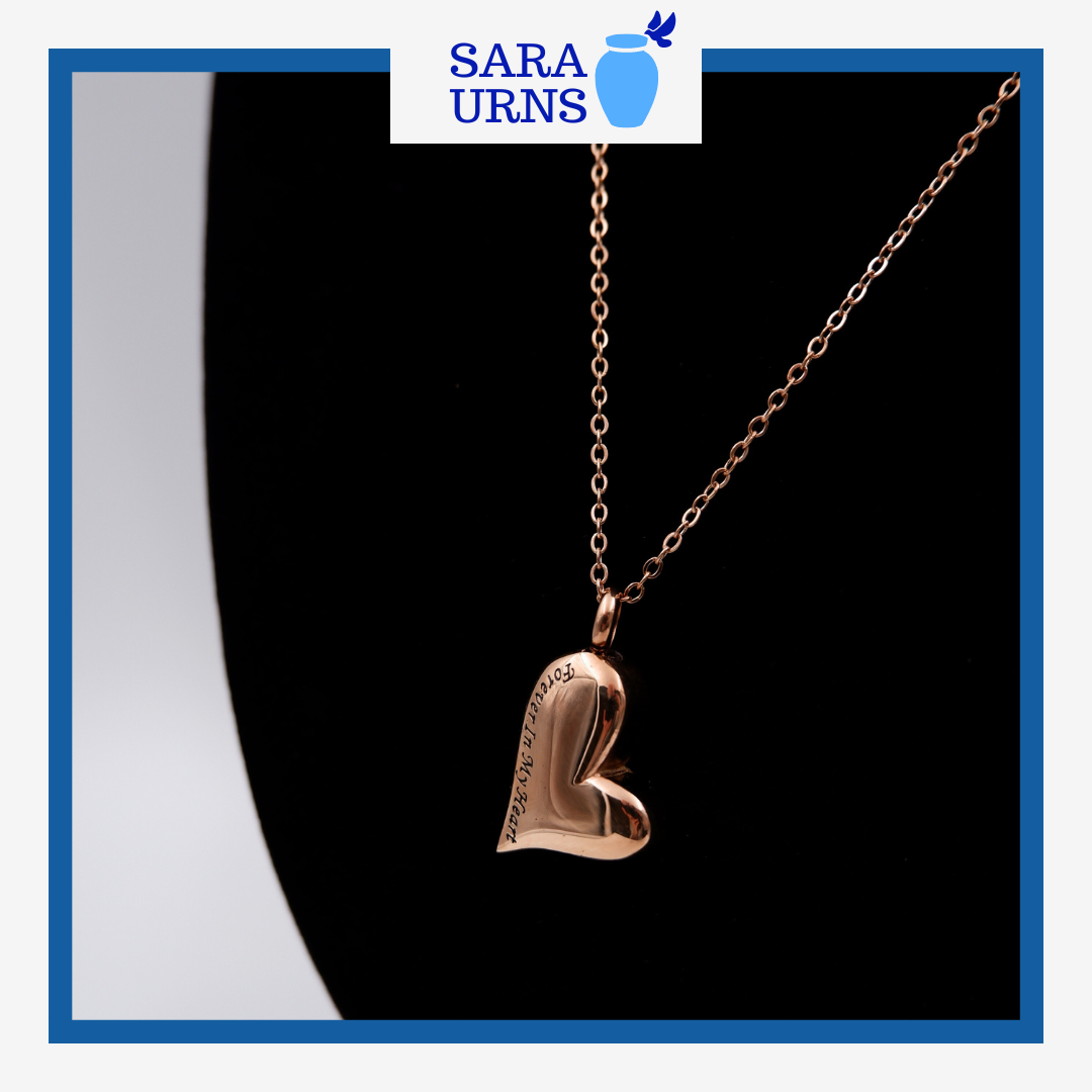 Heart of Mine Cremation Necklace