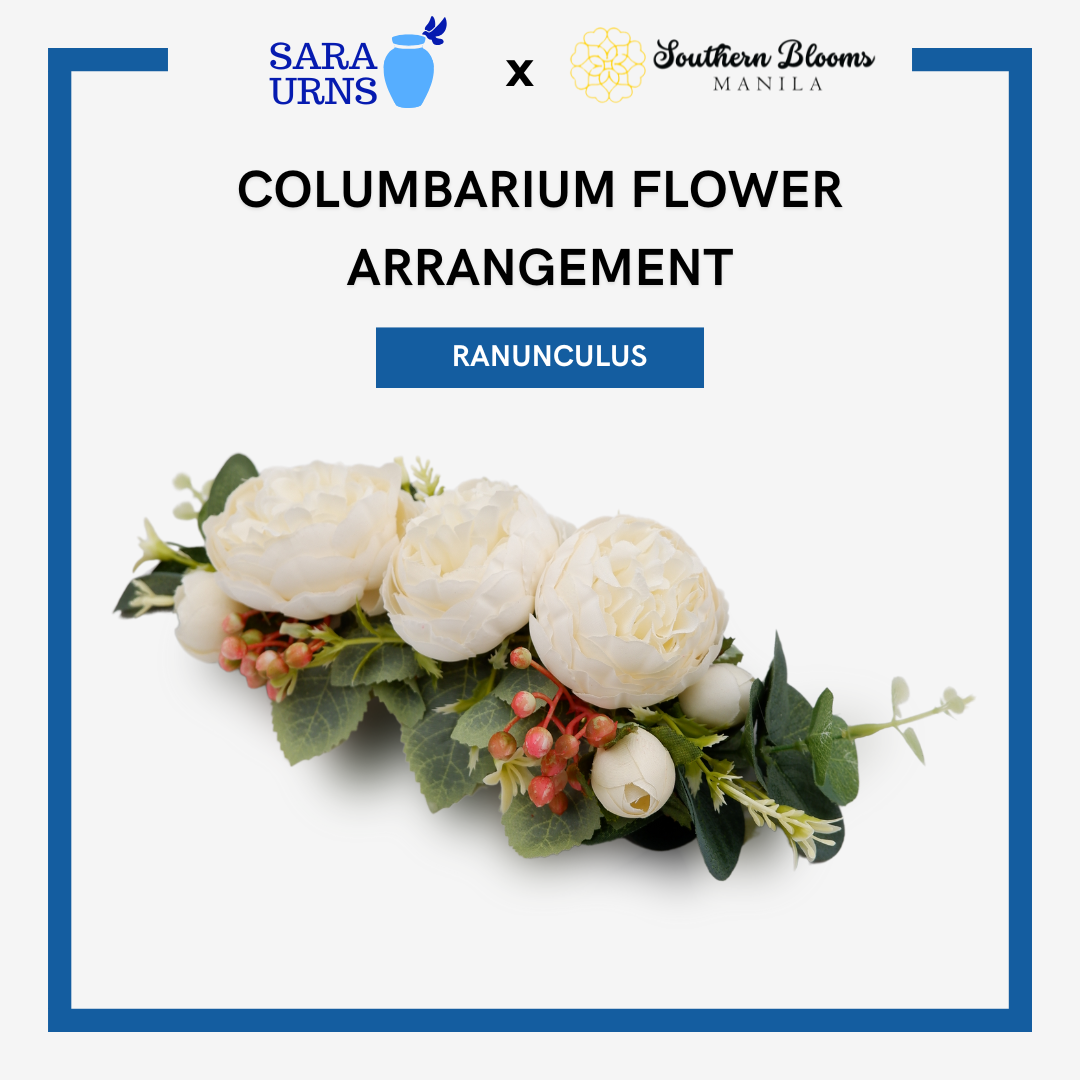 Ranunculus Columbarium Flower Arrangement