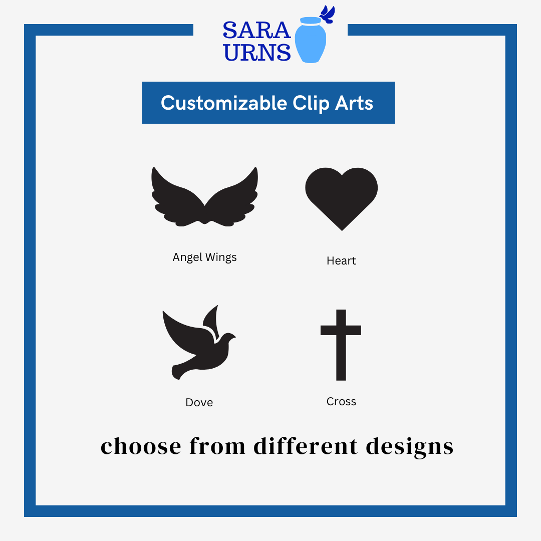 Customized Name Decal for Keepsake Urns