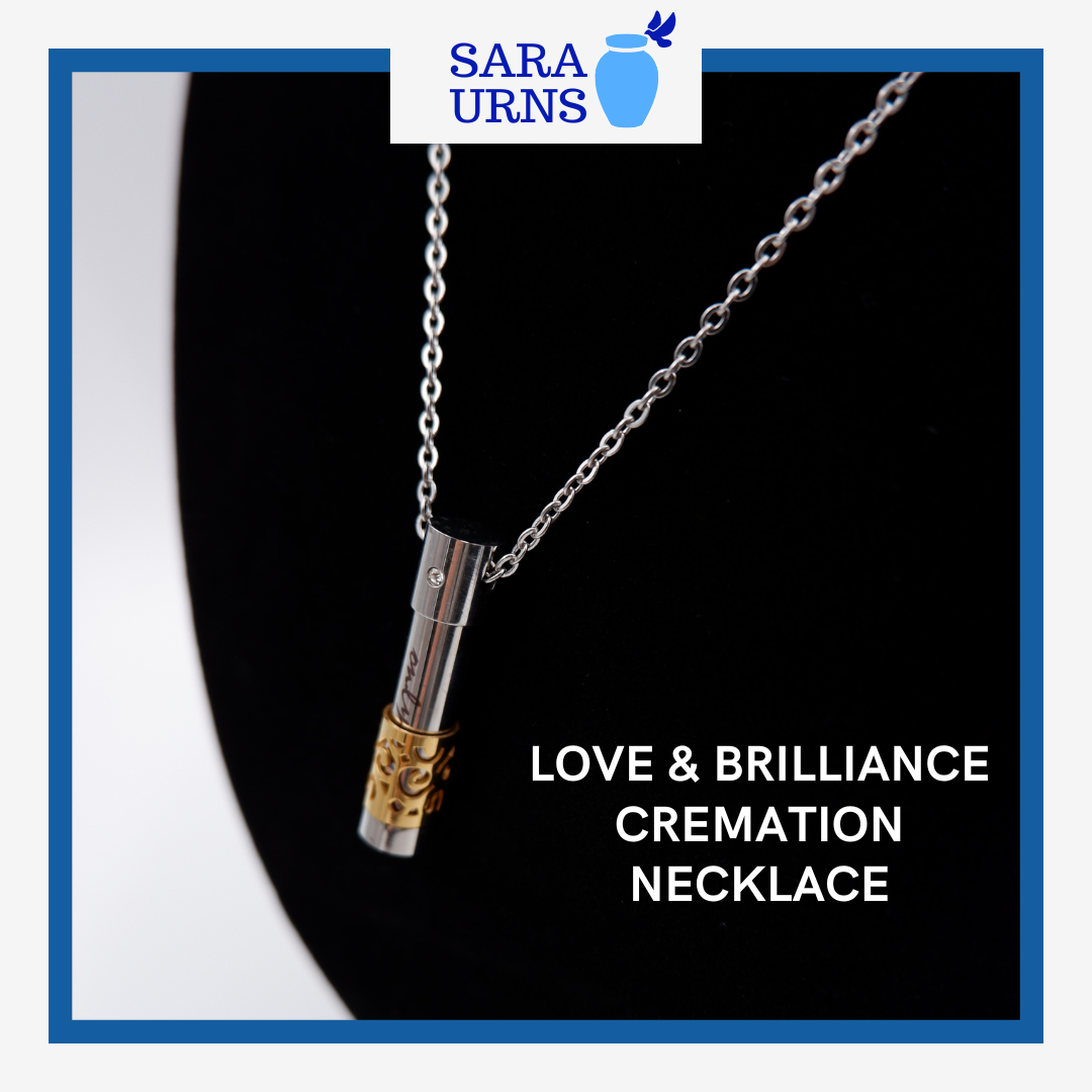 Love & Brilliance Cremation Necklace