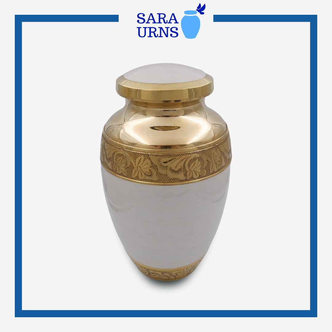 Pure Wish Brass Metal Urn