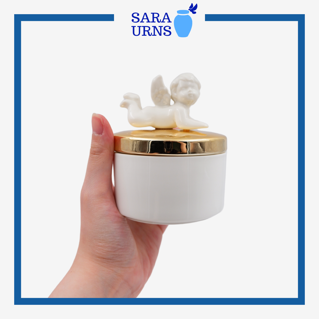 Innocent Angel Baby Keepsake Urn