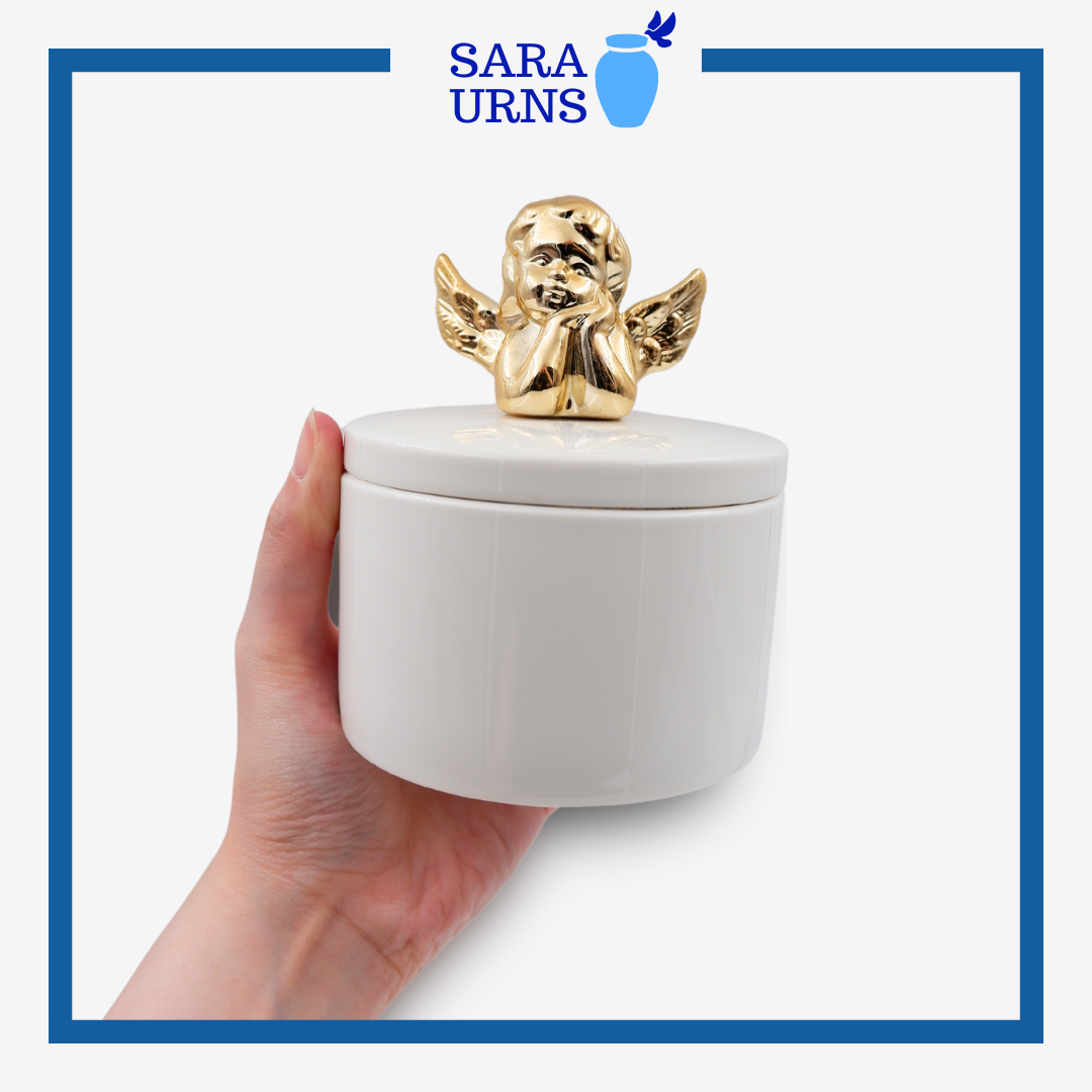 Royal Angel Baby Keepsake Urn