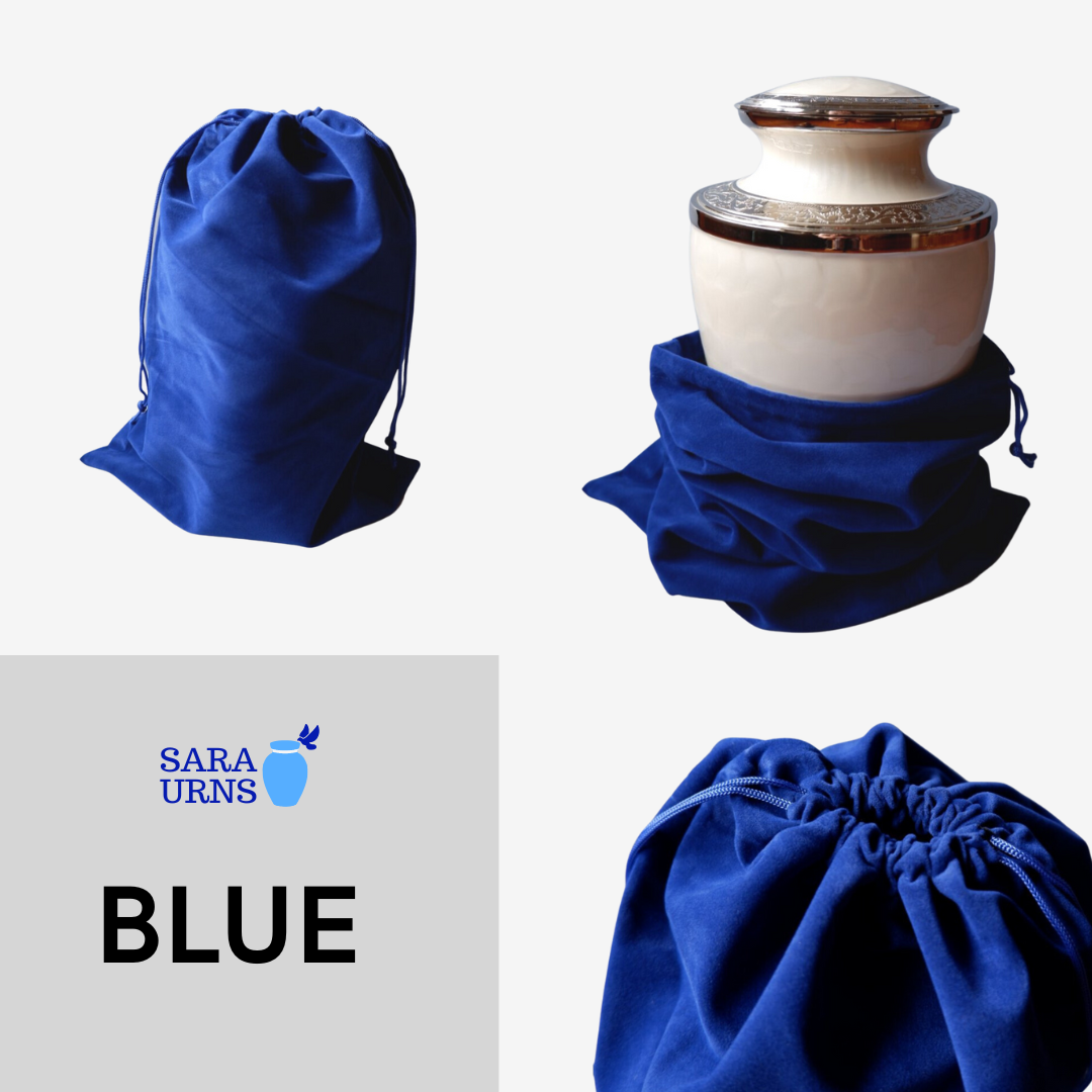 Blue Urn Pouch