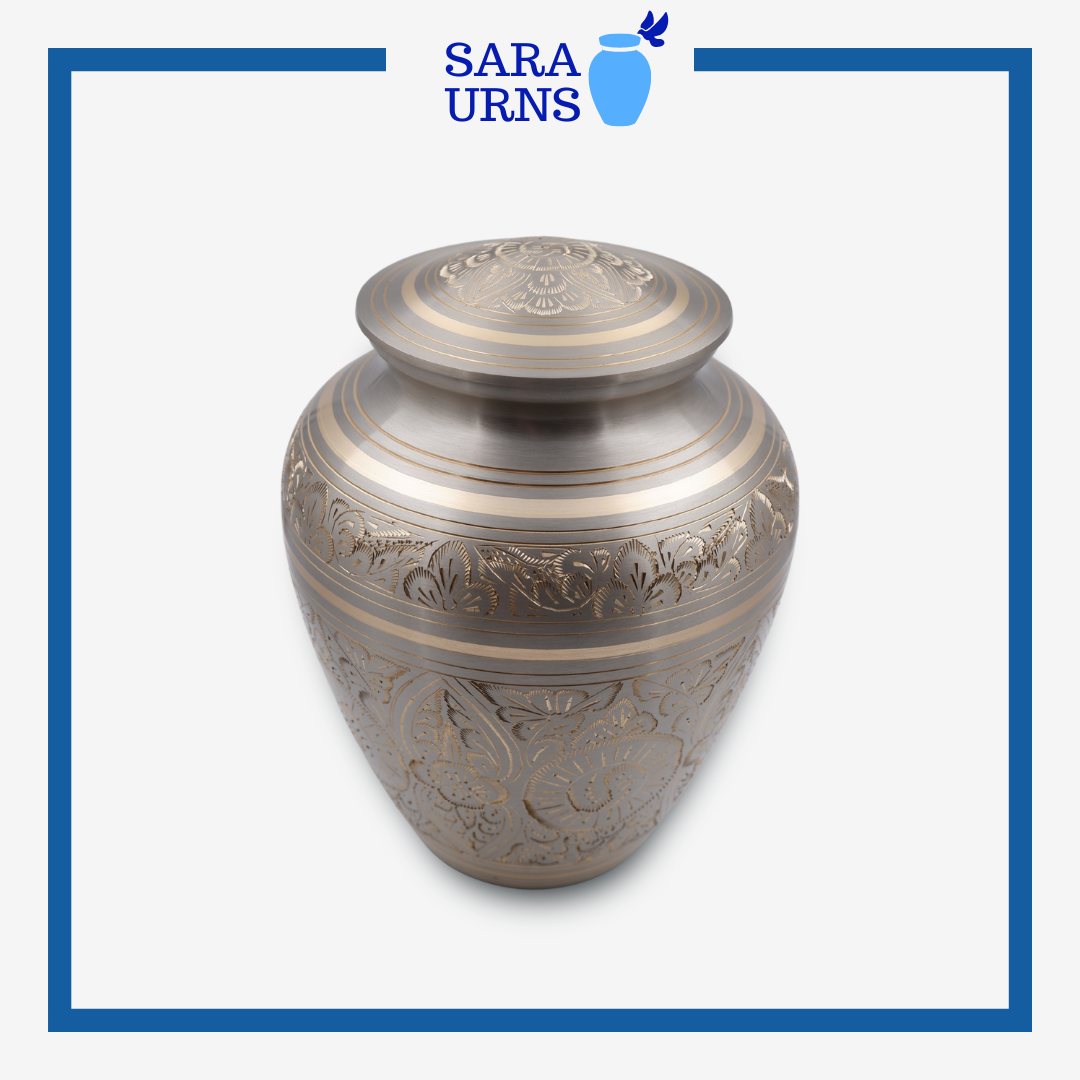Regal Soul Brass Metal Urn