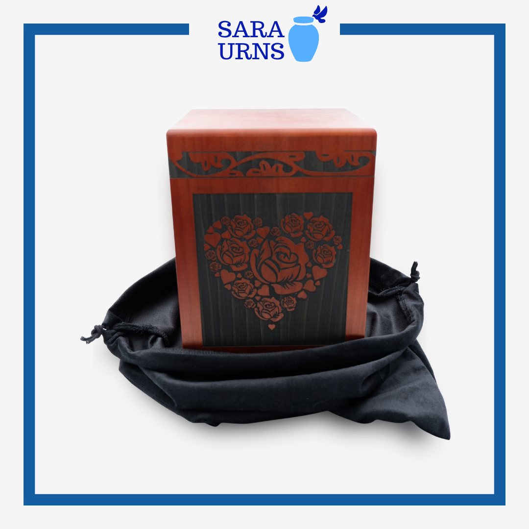 Urn Pouch for Wood Urn (Bigger Size)