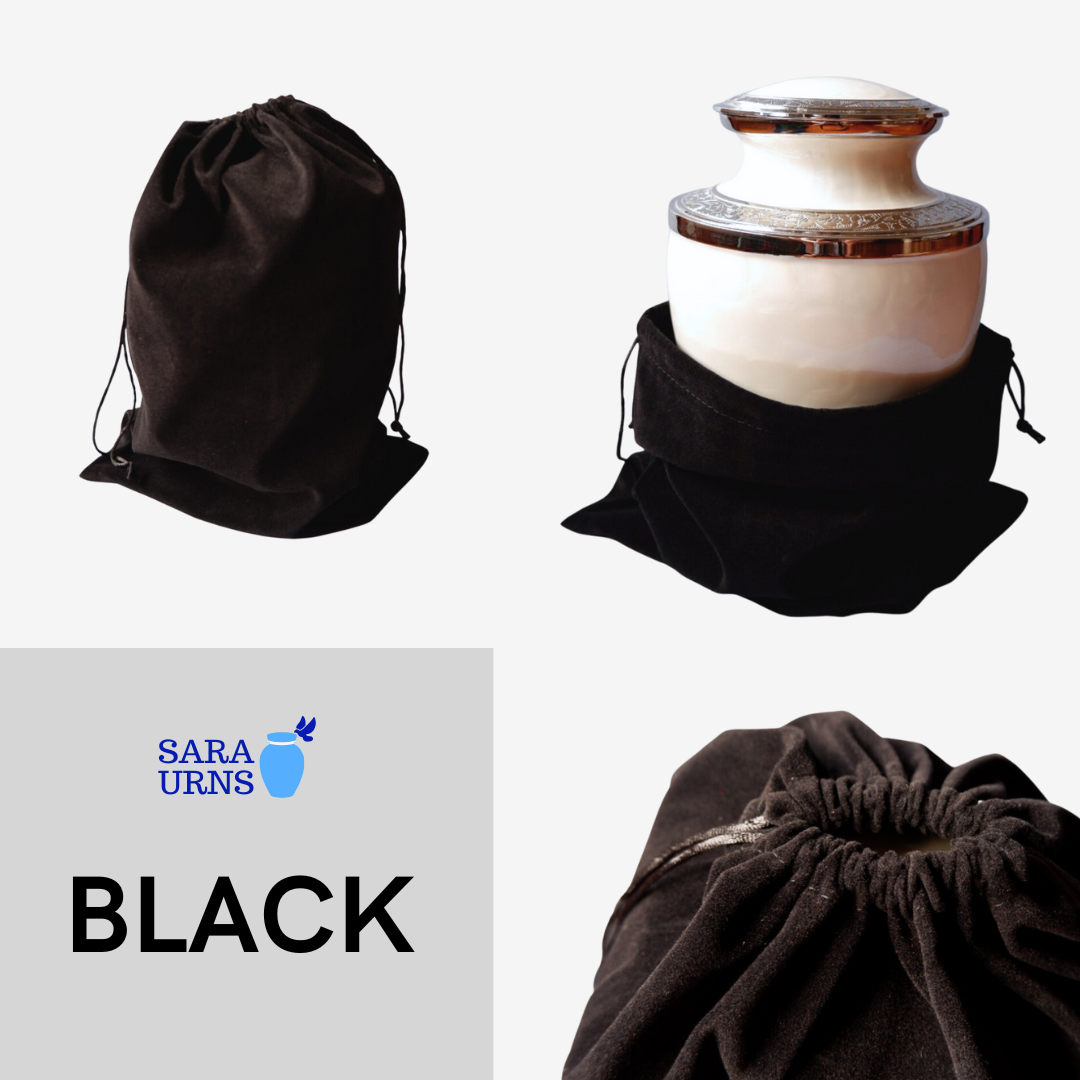 Black Urn Pouch