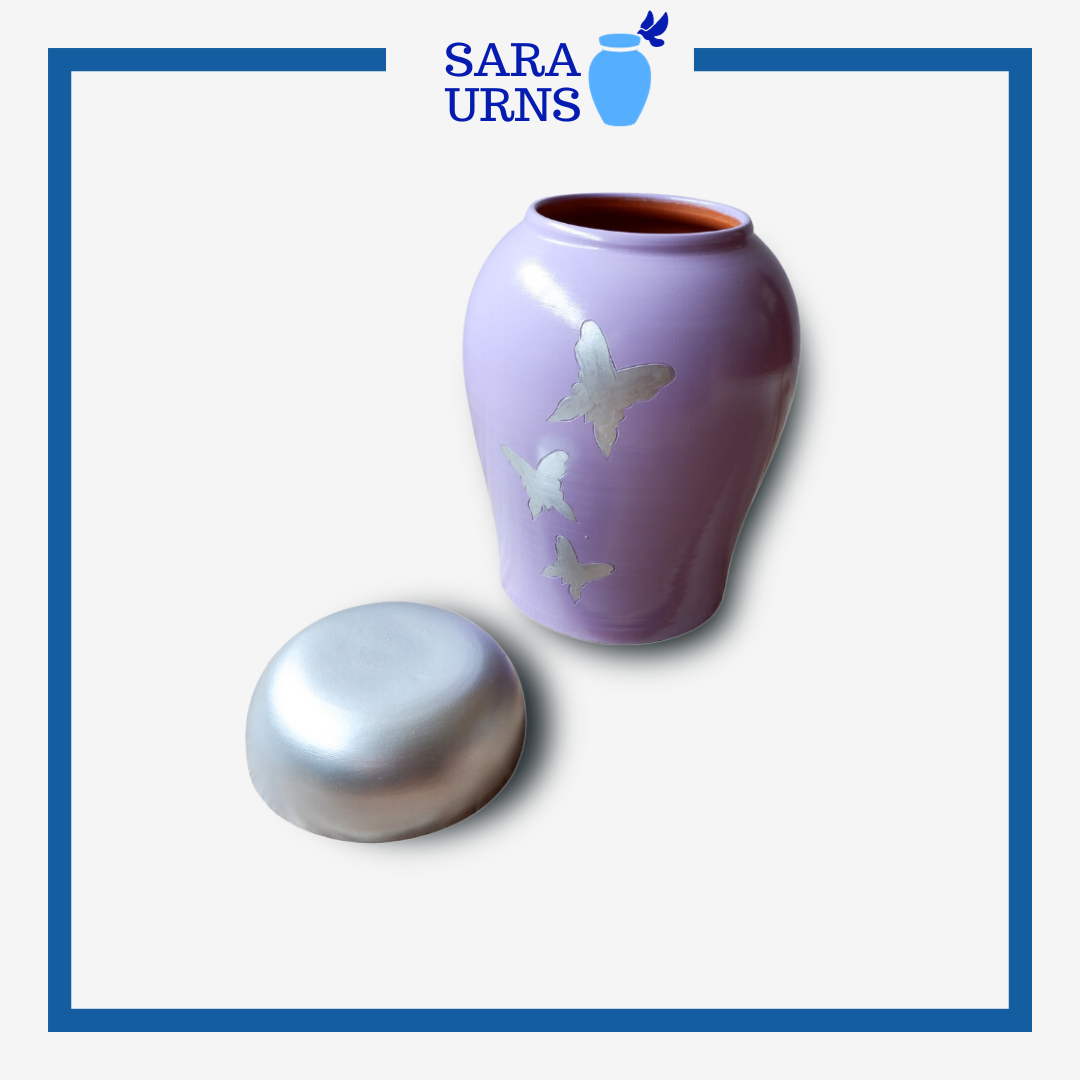 Purple Princess Ceramic Terracotta Urn