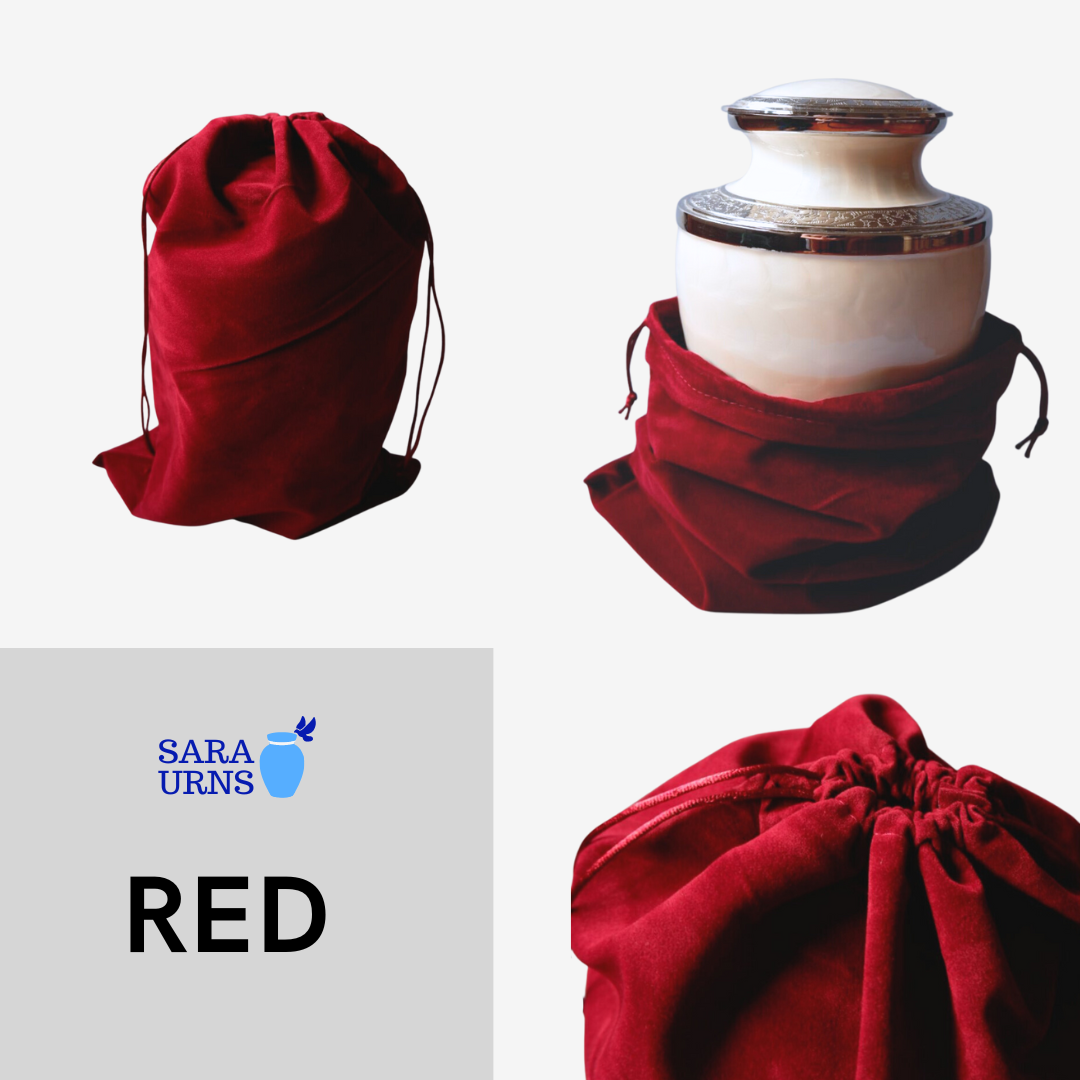 Red Urn Pouch