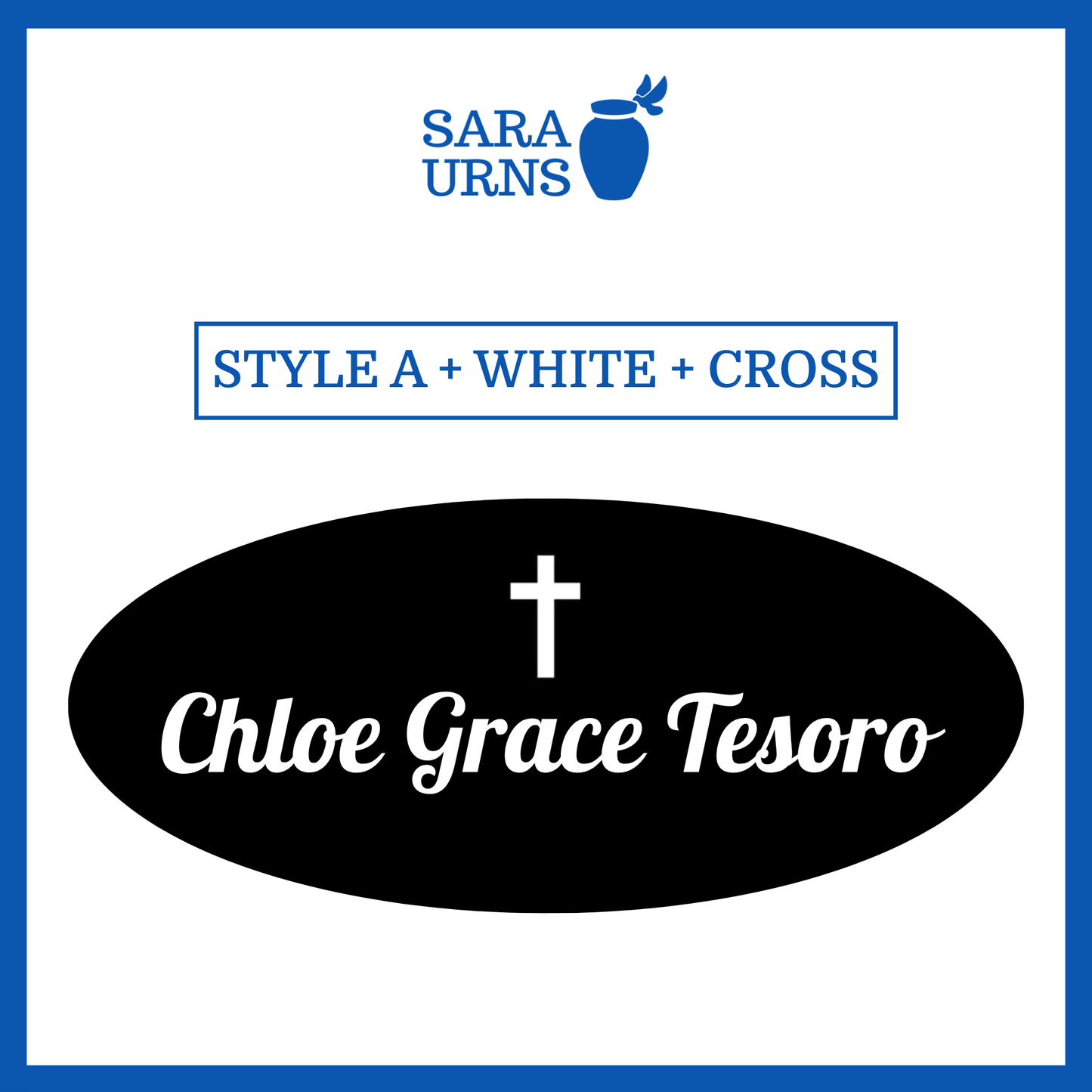 Customized Name Decal for Baby Urns