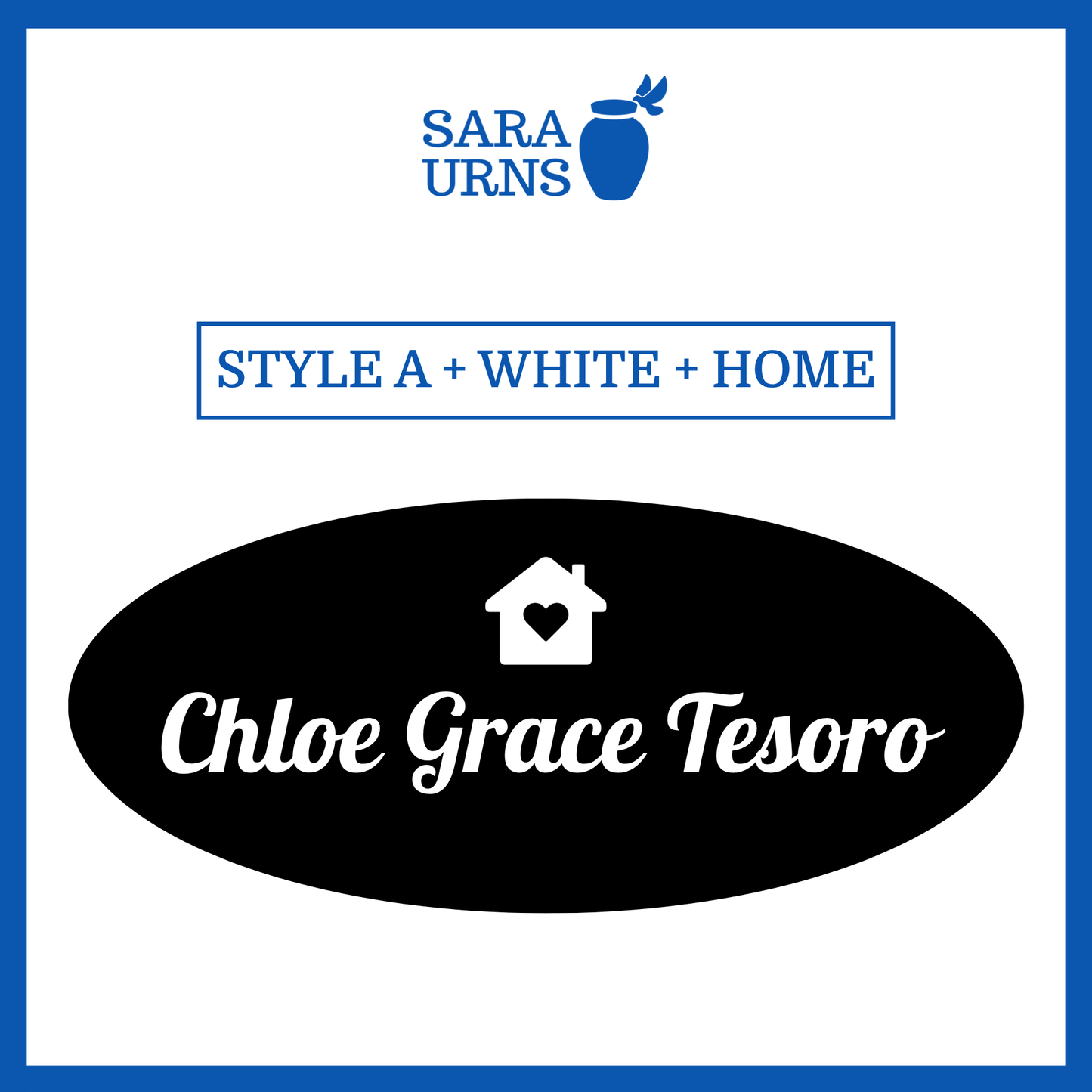 Customized Name Decal for Baby Urns