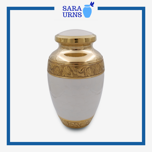 Pure Wish Brass Metal Urn