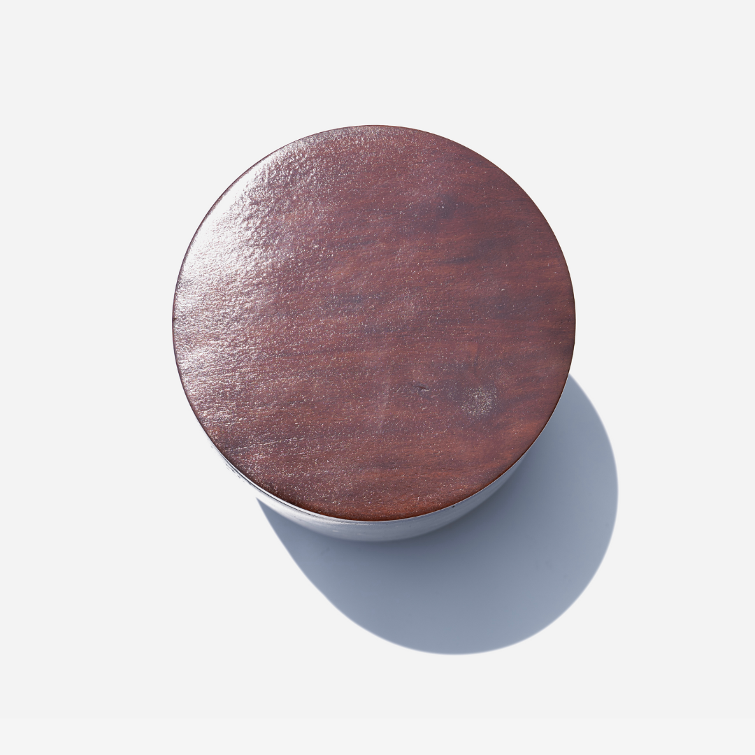 Irog Stone Wood Urn
