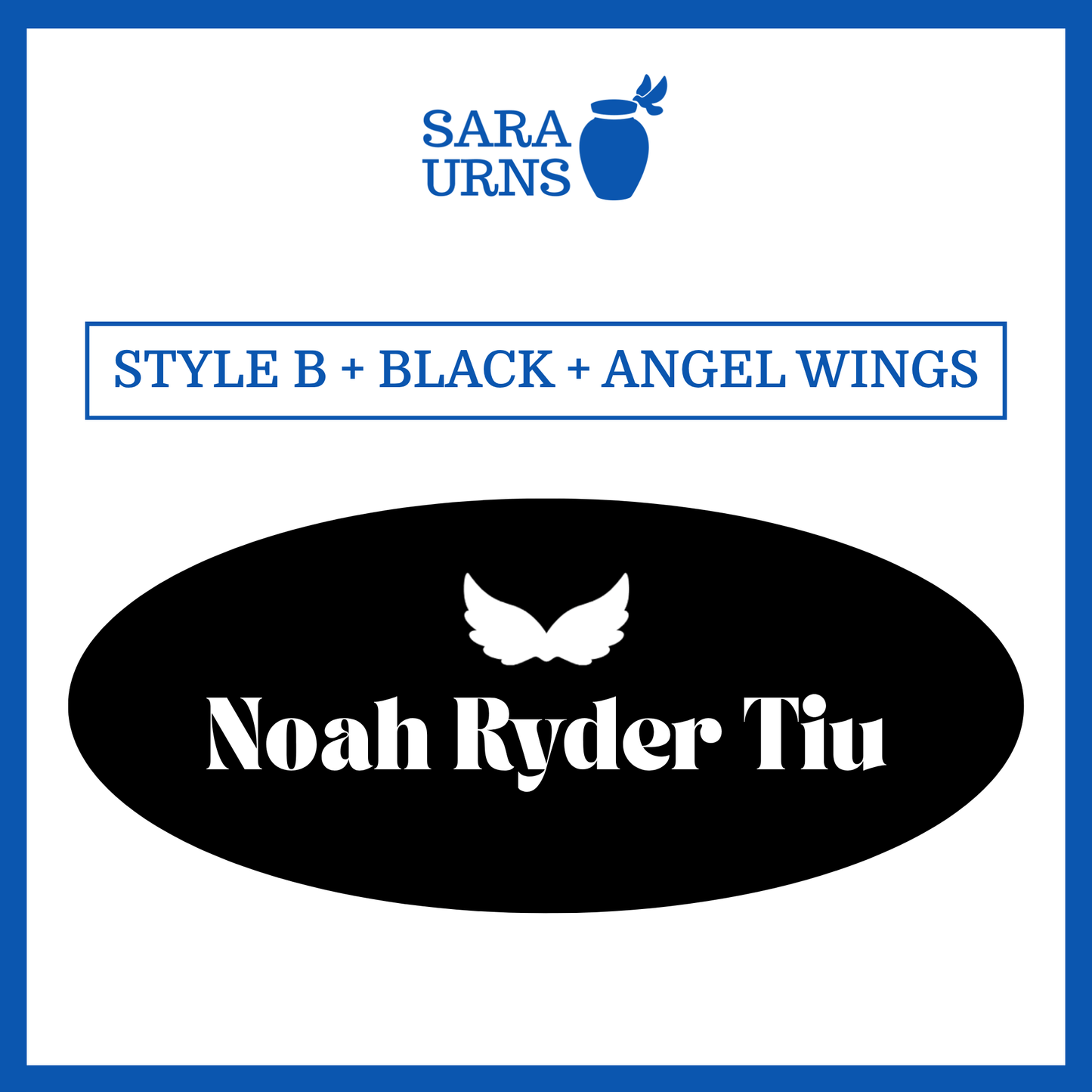 Customized Name Decal for Baby Urns