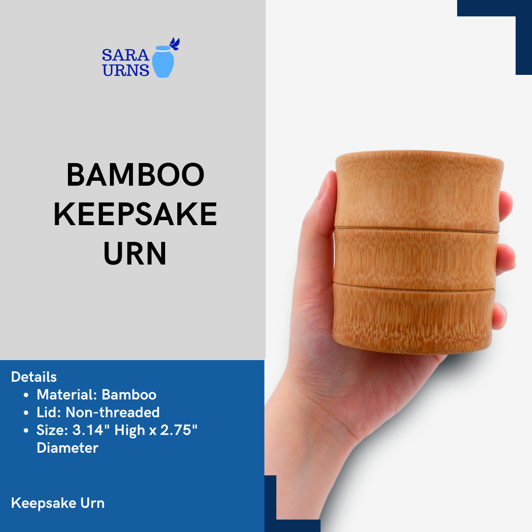 Bamboo Keepsake Urn