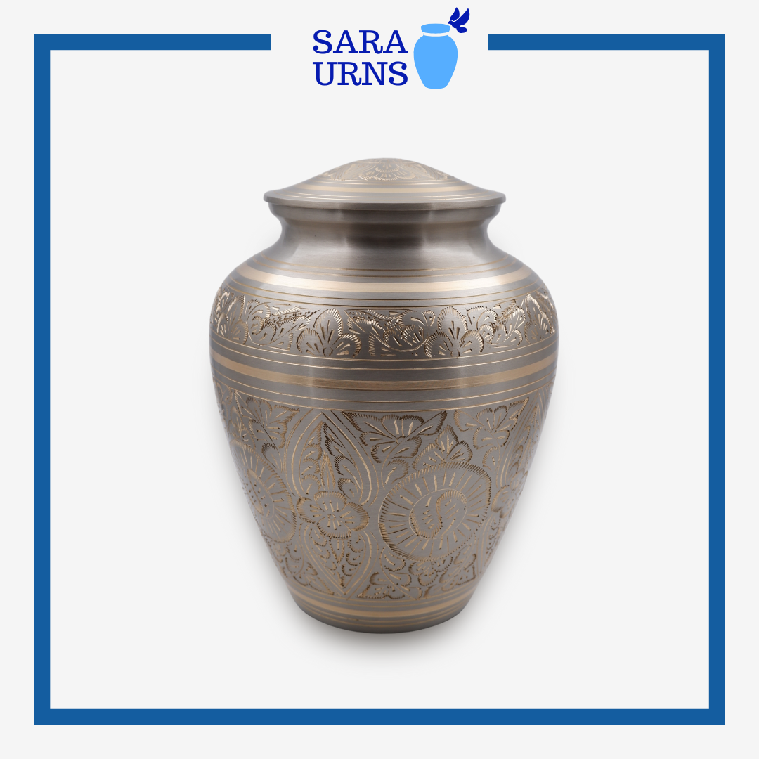 Regal Soul Brass Metal Urn
