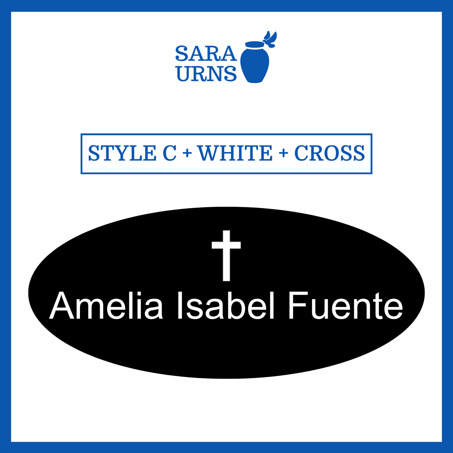 Customized Name Decal for Baby Urns