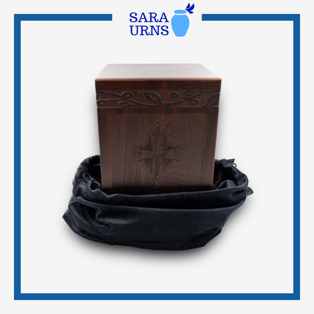 Urn Pouch for Wood Urn (Bigger Size)