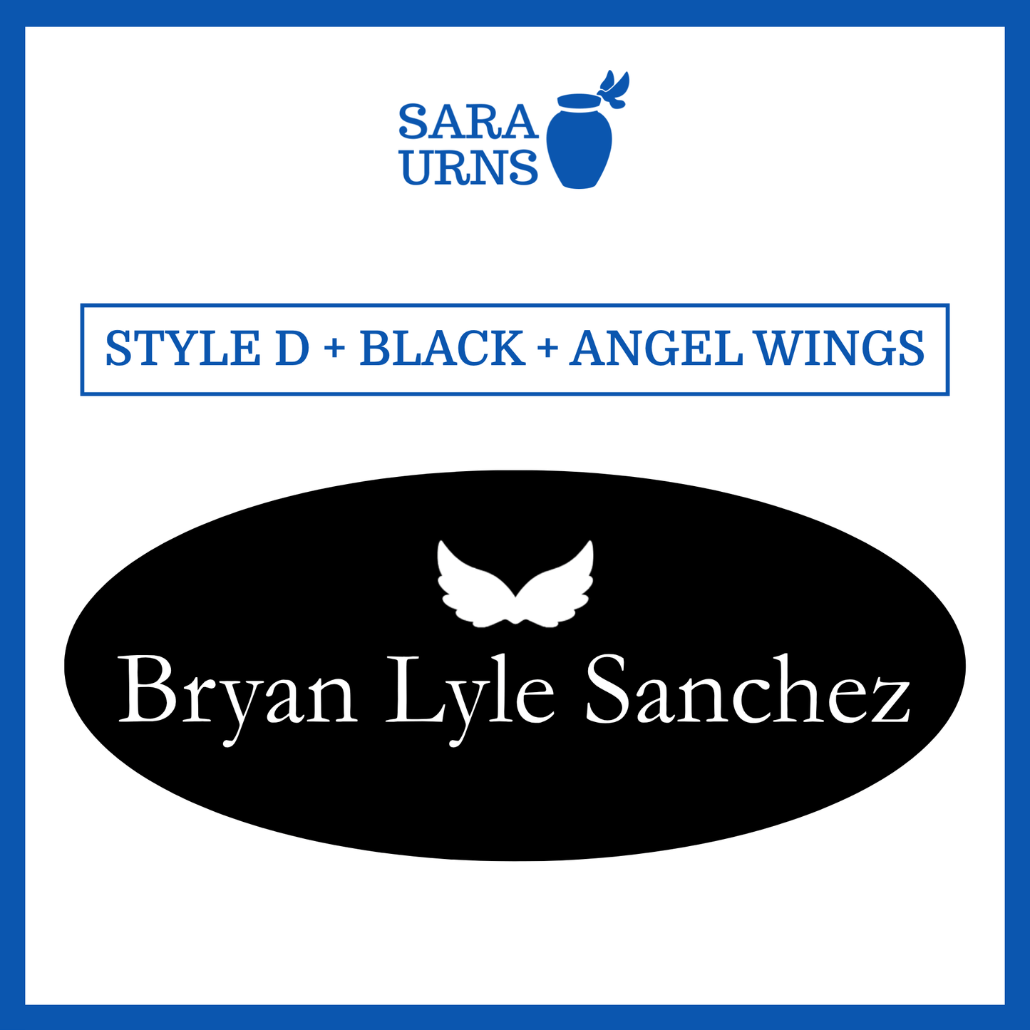Customized Name Decal for Baby Urns