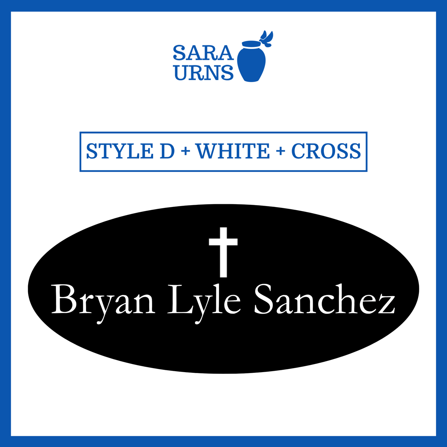 Customized Name Decal for Baby Urns
