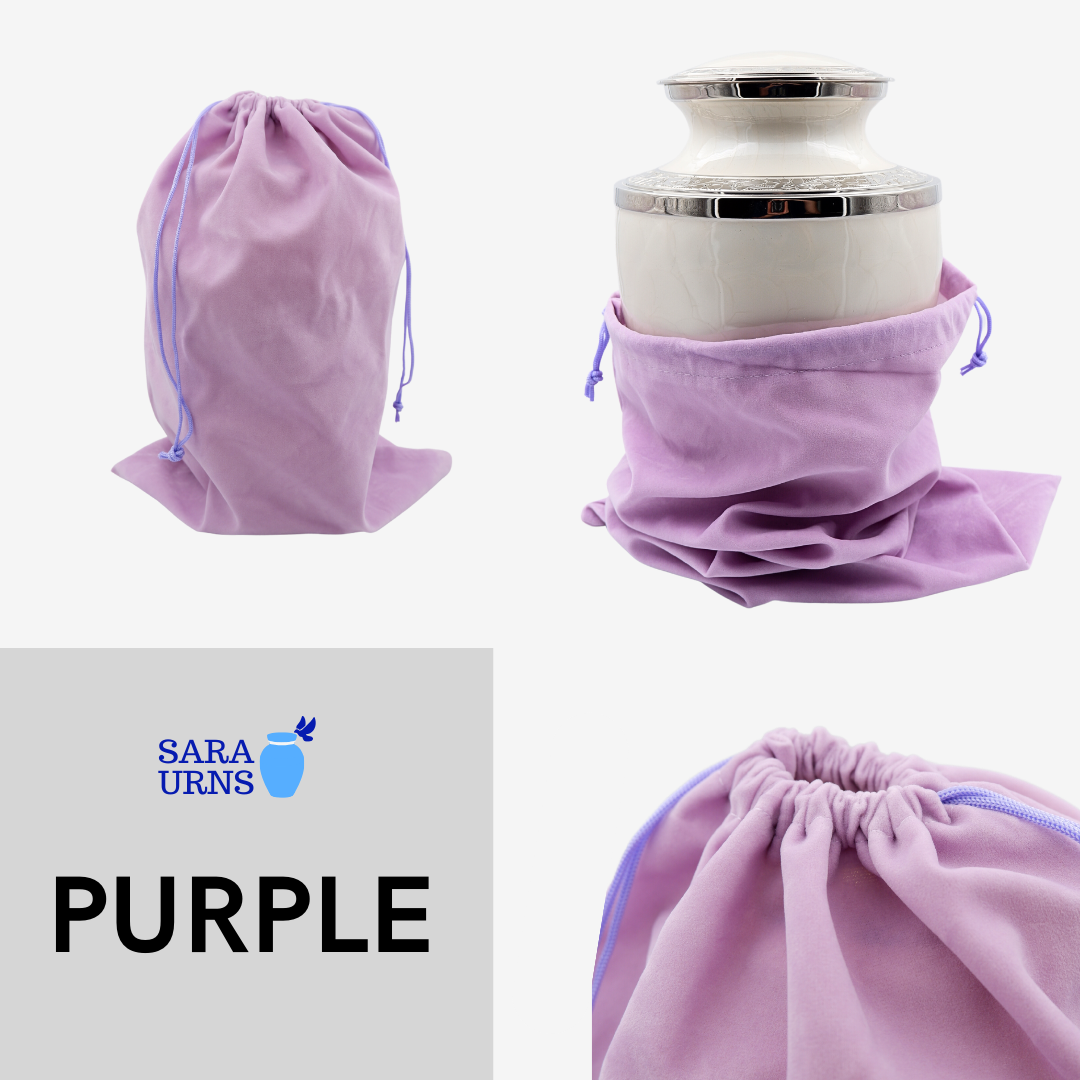 Purple Urn Pouch
